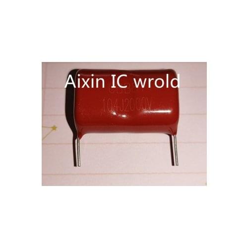 5PCS - 10PCS 104J 2000V 0.1uF CBB81 Polypropylene Film Capacitor 2KV 2000V104J CBB Ultrasonic capacitor