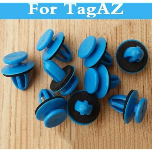 50pcs Universal Car Styling Door Trim Panel Clip Rivet Fastener Retainer For Tagaz Road Partner Vega C10 C190 C-30 Tager Aquila