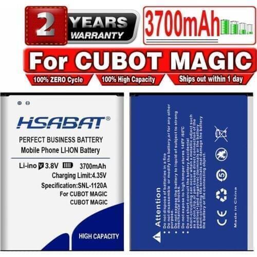 HSABAT 3700mAh Battery for CUBOT MAGIC