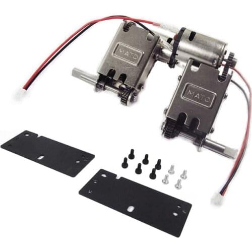 Mato 1:16 1223,1230 All-Metal Tank Model Accessories 5: 1 steel gear drive gearbox bearing version