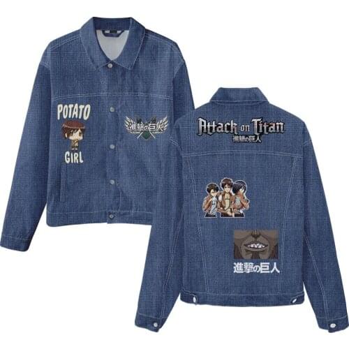 Anime Attck On Tian Women Men Fashion Printed Spring Coat Hoodies Jacket Coat Shingeki No Kyojin Legion Cosplay Costumes