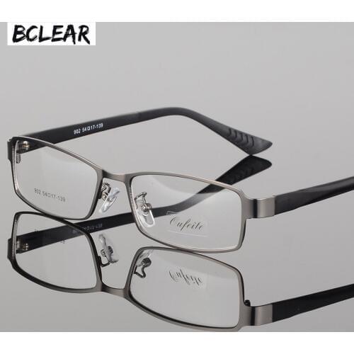 BCLEAR Eyeglasses Frame Men Computer Optical Eye Glasses Spectacle Frame For Male Transparent Clear Lens 2018