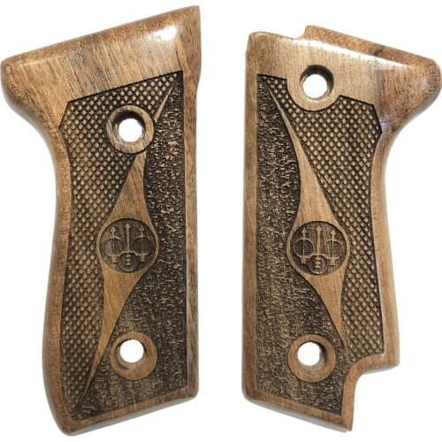 Beretta 92S Beretta With Logo Laser Cut Wooden Grip Mod9