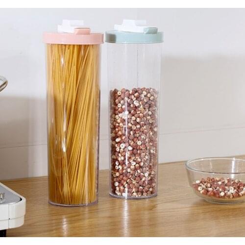 Household Multifunctional Snack Box Multi-grain Storage Tank Transparent Quantitative Access Food Storage Box Food Storage