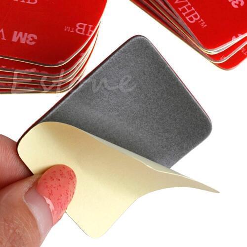 New 3M 12pcs Flat Curved Helmet Mount Adhesive Pads For Gopro HD Hero 1 2 3 3