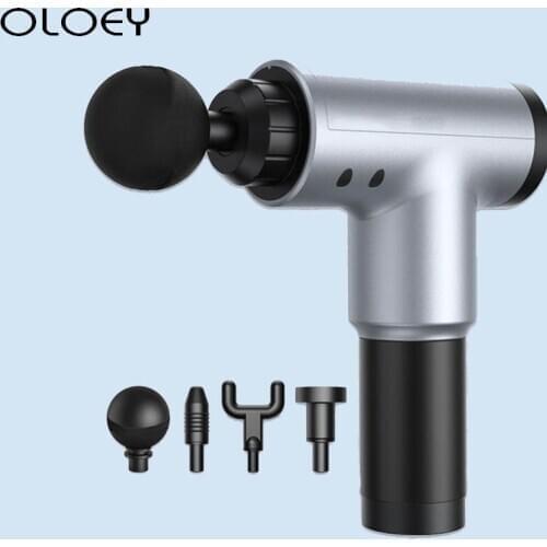 Massage Gun Muscle Relaxation Massager Vibration Gun Vibration Massage Fitness Equipment Noise Reduction Design Brushless Motor