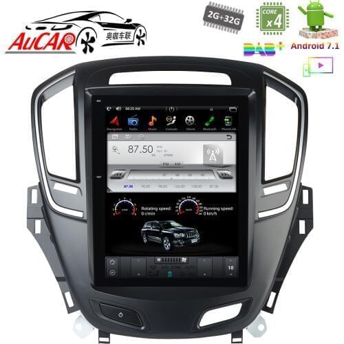 Android 7.1 10.4" Tesla Style for Opel Insignia Buick Regal 2014 - Car GPS Mulltimedia Bluetooth Radio WIFI 4G Vertical Stereo