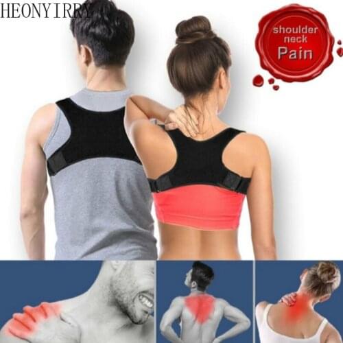 New Spine Posture Corrector Brace Support Protection Back Shoulder Posture Correction Band Humpback Back Pain Relief Corrector
