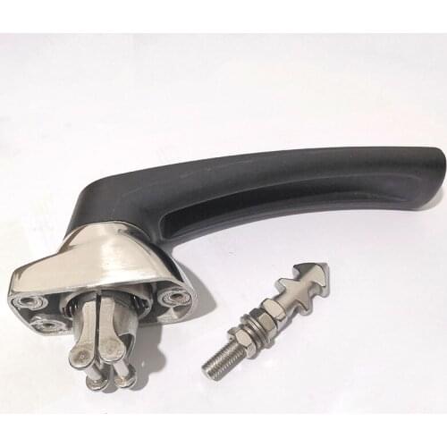 Collision Type Seafood Steam Box Door Handle Oven Hot-Blast Stove Knob Lock Cold Store Hinge Cabinet Kitchen Cookware