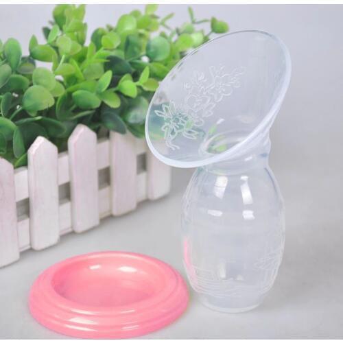 Manual Breast Pump Partner Breast Feeding Collector Correction Breast Milk Silicone Breast Pump