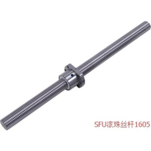 SFU1605 Ball screw L600mm-Ballscrew ballnut for CNC