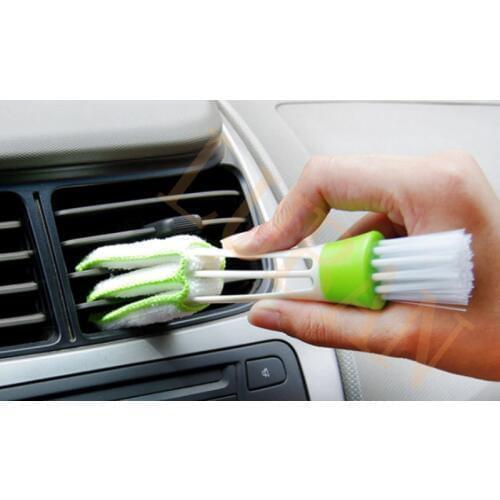 16.5*4cm Pocket Brush Keyboard Dust Collector Air-condition Cleaner Window Leaves Blinds Cleaner Duster Computer Clean Tool