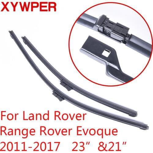 XYWPER Wiper Blades for Land Rover Range Rover Evoque 2011 2012 2013-2017 23"&21" Car Accessories Soft Rubber Windshield Wiper