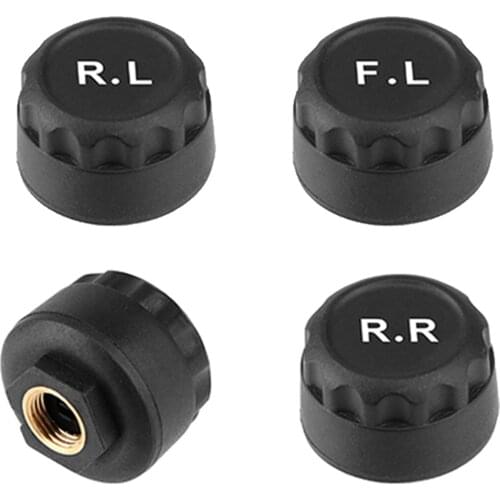 Car Tire Pressure Monitoring System Tire Position Exchange Smart LCD Display