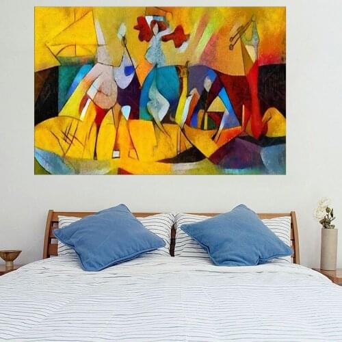 Modern Abstract Picasso Famous Painting Posters and Prints Canvas Painting Print Wall Art for Living Room Home Decor