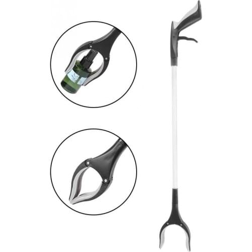 Rotating Grabber Pick Up Tool Nonslip Long Reacher Reaching Assist Mobility Aid