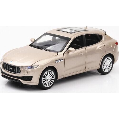 1:32 Toy Car Maserati SUV Metal Toy Alloy Car Diecasts & Toy Vehicles Car Model Miniature Scale Model Car Toys For Children