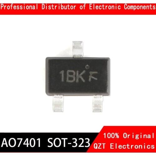 10 PCS/pack Brand new AO7401 30 v 1.4 A P channel patch SOT - 323 MOS field effect tube Support wholesale