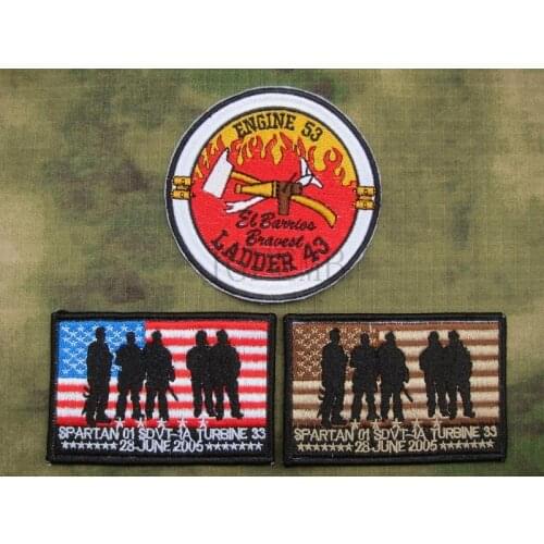 10cm Suit SEAL TEAM Operation Red Wings Lone Survivor mark Embroidery patch Badges