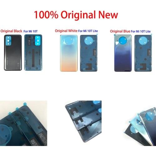 100% Original New For Xiaomi Mi 10T Back Battery Door Rear Housing