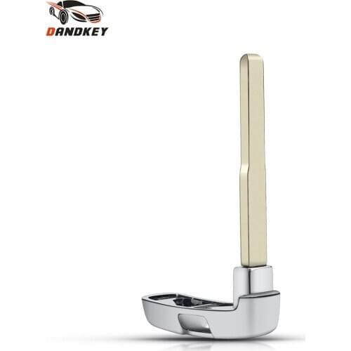 Dandkey Car Remote Smart Key Emergency Insert For Land Rover Discovery RANGE ROVER Evoque Jaguar Replacement Uncut Key Blade