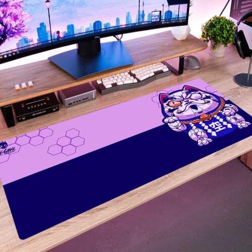 Large Mouse Pad Cat Gamer Keyboard Mousepad Gamer Carpet Mouse Totoro Cat Mat Protector Gaming Accessories Deskmat DropShipping