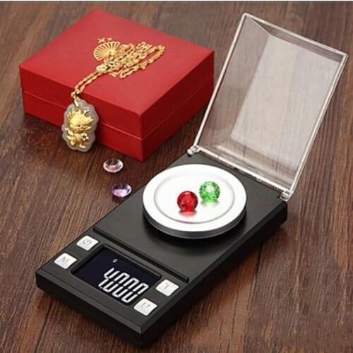 10/20/30/50g/100g/0.001g LCD Digital Jewelry Scales Lab Weight High Precision Scale Medicinal Portable Mini Electronic Balance