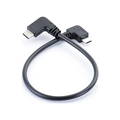 20cm Micro USB to Type C OTG Cable for Portable Digital DAC Amplifier