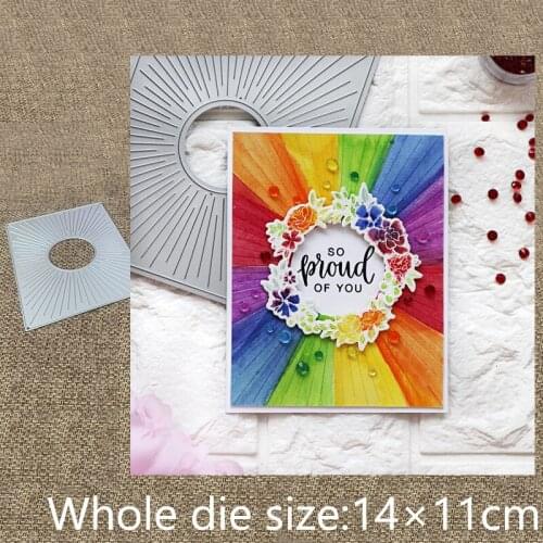 New Design Craft Metal stencil mold Cutting Dies shining frame decoration scrapbook die cuts Album Paper Card Craft Embossing