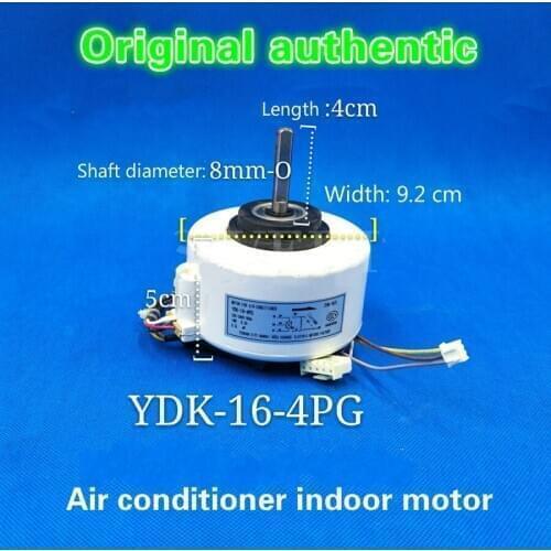Applicable to Chigo Hyundai Whirlpool air conditioning original indoor fan motor YDK-16-4PG fan motor motor 16w