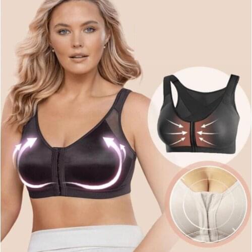 S-5XL Posture Corrector Lift Up Bra Women New Cross Back Bra Breathable Underwear Shockproof Sports Support Fitness Vest Bras