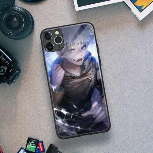 Inumaki Toge Jujutsu Kaisen Glass Soft Silicone Phone Case FOR IPhone SE 6s 7 8 Plus X XR XS 11 12 Mini Pro Max Cover Shell