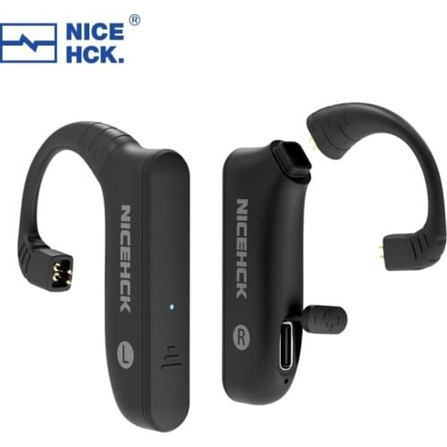 NiceHCK HB2 QCC3040 True Wireless Bluetooth 5.2 HIFI Lossless Sports Earphone Earhook Noise Reduce Support AptX SBC AAC
