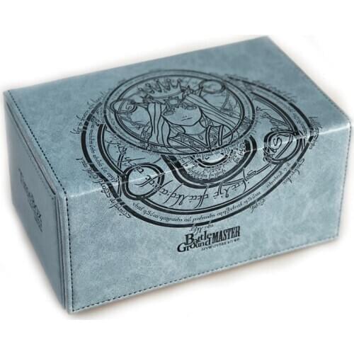 High Quality TW Leather Folio Box Goddess Card Box PTCG Magical Cards Deck Box Gathering Classic Cards Case