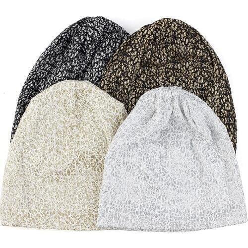 Adult Pullover Cap Small Leopard Pattern Beanie Hat Skull Cap For Woman Girls Winter Warm Thick