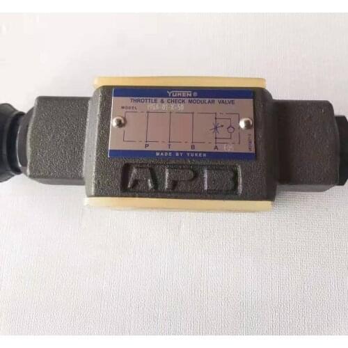 YUKEN Hydraulic valve THROTTLE & check modular valve MODEL MSA-01-X-50 MADE BY YUKEN