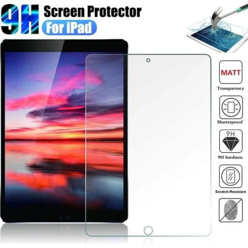 9H Tempered Glass For Apple iPad Air 1 2 3 4 Mini 5 Full Cover Screen Protector For iPad Pro 11 10.9 10.5 10.2 7th8th Glass Film