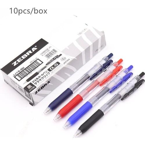 10pcs Japan Zebra SARASA JJ15 Juice Color Gel Pen Color Marker Pen 0.5mm 20 Colour School Supplies