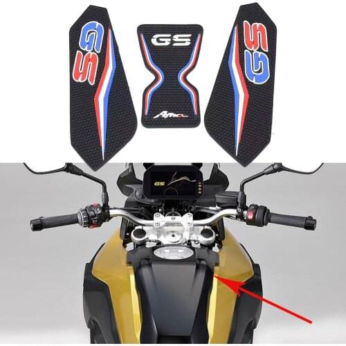 Motorcycle Tank Pad Protective Decal Stickers For BMW F750GS F850GS Gas Knee Protector GSA Adventure 2018 2019
