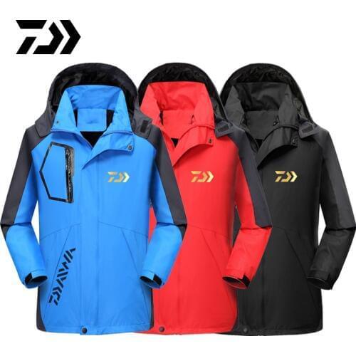2020 DAIWA DAWA Fishing Clothes Autumn Winter Keep Warm Waterproof Jacket Outdoors Thicken Breathable Coat Fishing Windbreaker