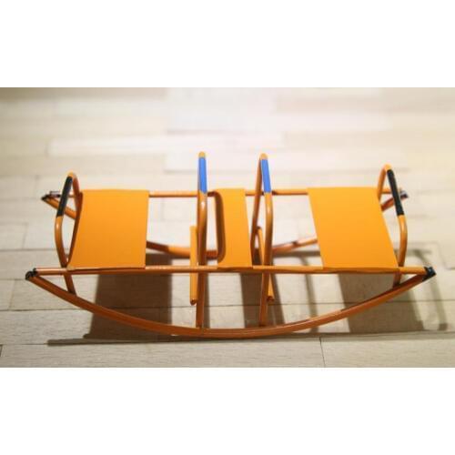 G10-X009 children baby gift Toy 1:12 Dollhouse mini Furniture Miniature rement accessories garden seesaw 1pcs