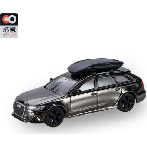 Collectible Static 1/64 Alloy Mini Car Models for Audi RS6 Travel Car Children Kids Vehicles Home Decoration Sports Cars