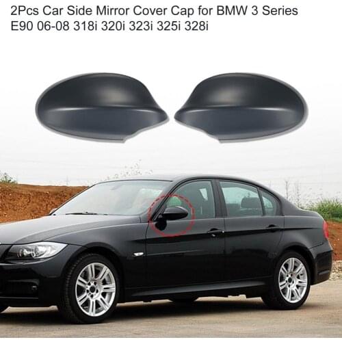 2Pcs Car Side Mirror Cover Cap S51167135097 51167135098 for BMW 3 Series E90 06-08 318i 320i 323i 325i 328i Tire Repair Tools