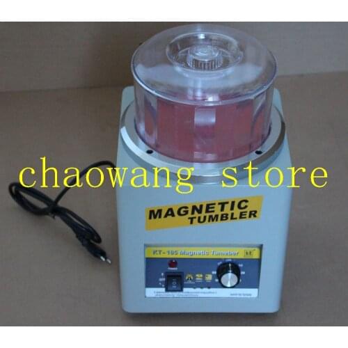 KT-185 Magnetic Tumbler jewelry polishing machine magnetic polisher