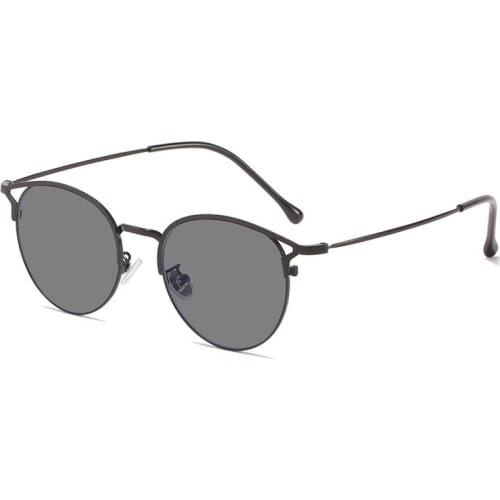 2021 New Fashion Metal Frame Glasses For Man Women Anti Eye Strain Reading Play Computer Womens Blue Light Blocking Glasses