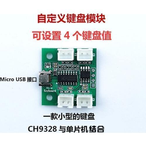 Custom Keyboard Keys CH9328 Keyboard Module Custom 4 Key Values