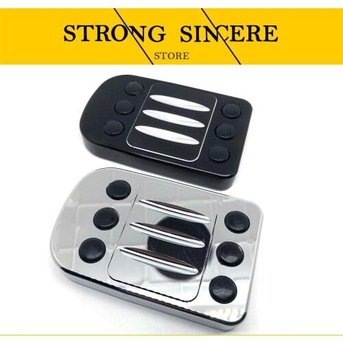 Motorcycle Brake Pedal Pad Widen the panel For Harley The king of the road Glide fat wang bearing those 1987-2017 Racing Equipme