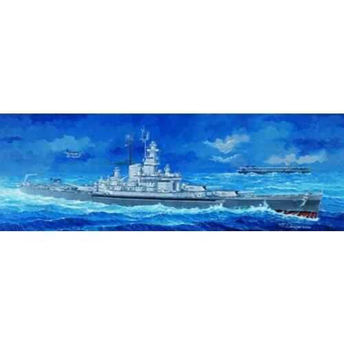 Trumpeter 05306 1/350 USS Massachusetts BB-59 Battleship Model Warship Kit TH05710-SMT6