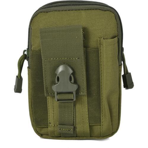 Outdoor MOLLE Multi-function Mobile Phone Bag Camouflage Tactical Sports Waist Pack With Hook MINI Waist Pack A4333