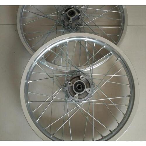 BOSUER KAYO K1 T2 Steel Dirt Bike 1.6x21 2.15x18 Front Rear Motorcycle Wheel Rims